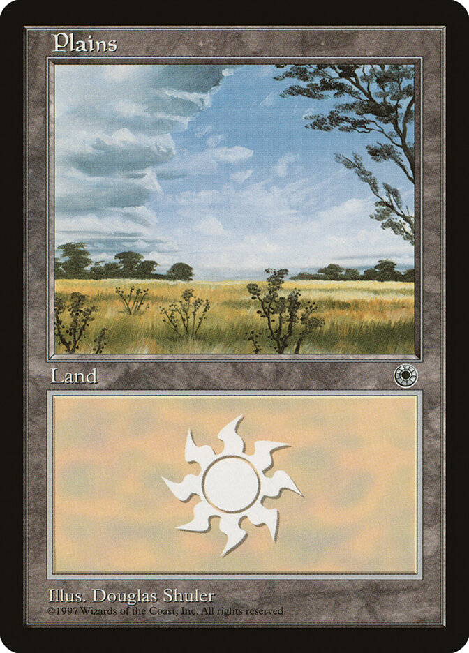 Plains card front