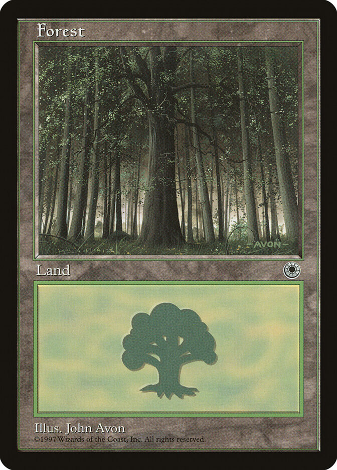 Forest card front