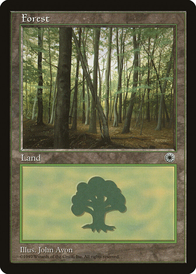 Forest card front