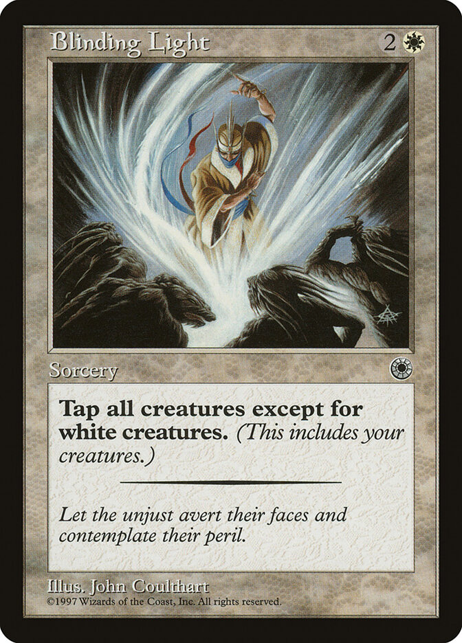 Blinding Light card front