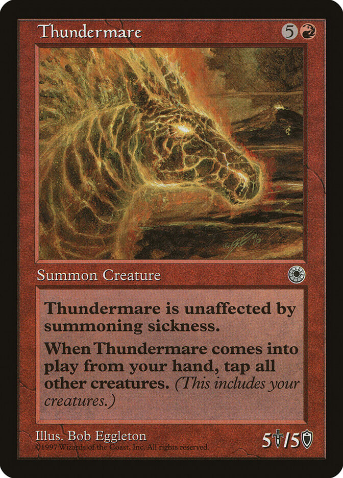 Thundermare card front