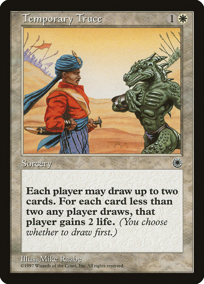 Temporary Truce card front