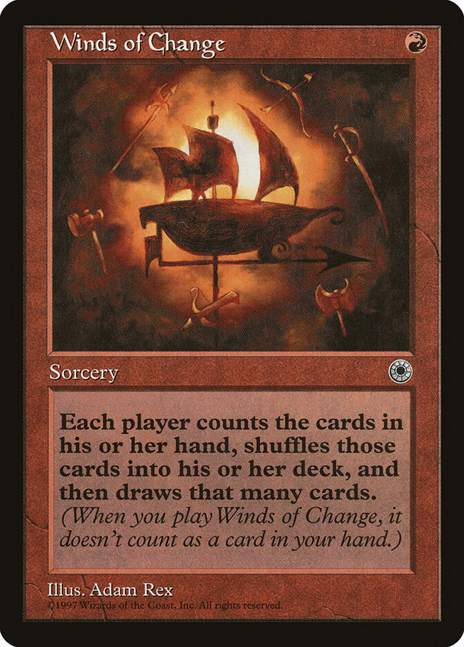 Winds of Change card front