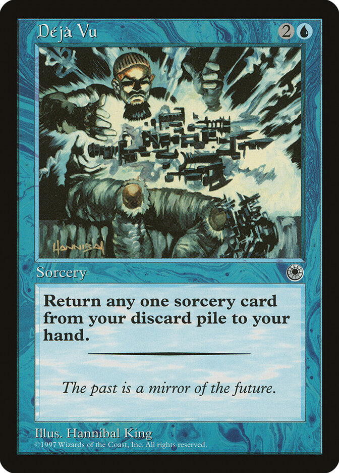 Déjà Vu card front