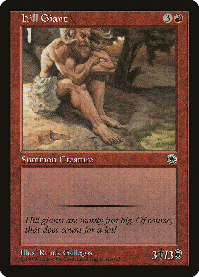 Hill Giant card front
