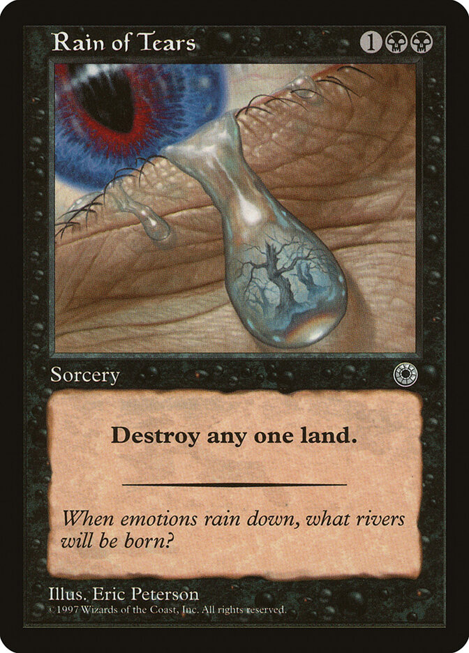 Rain of Tears card front
