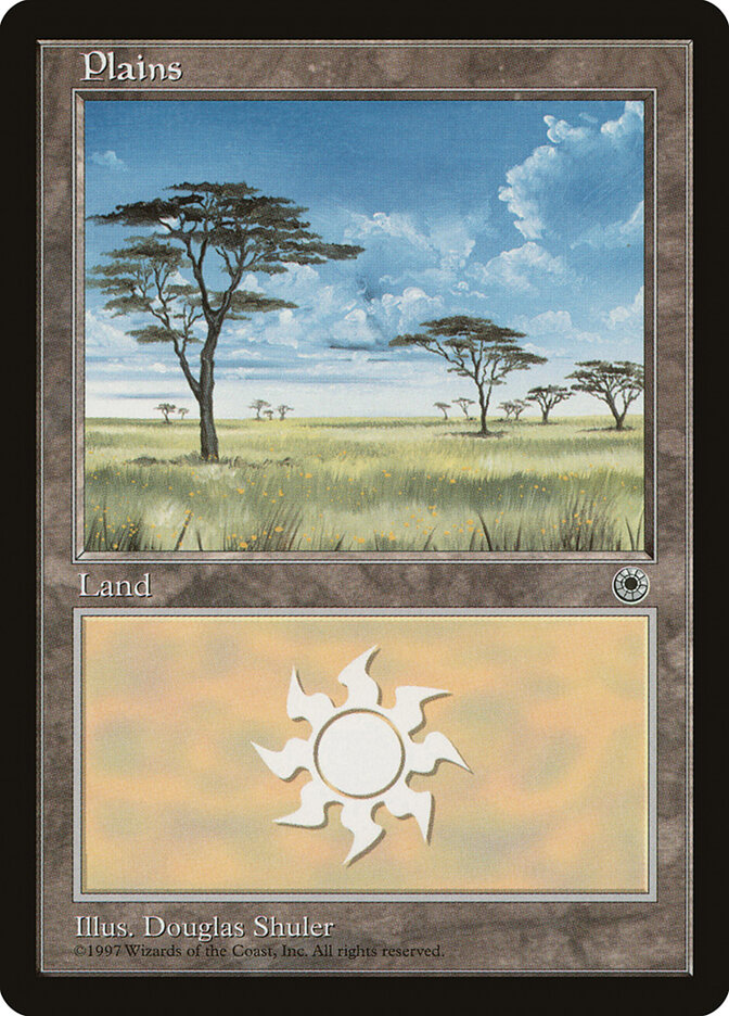 Plains card front