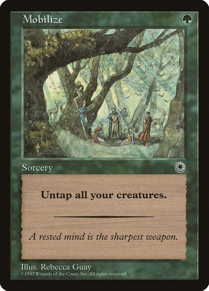 Mobilize card front