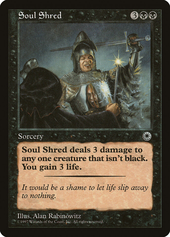 Soul Shred card front