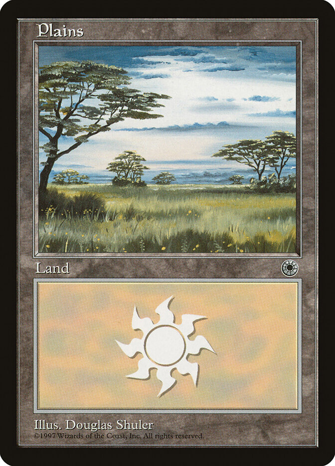 Plains card front