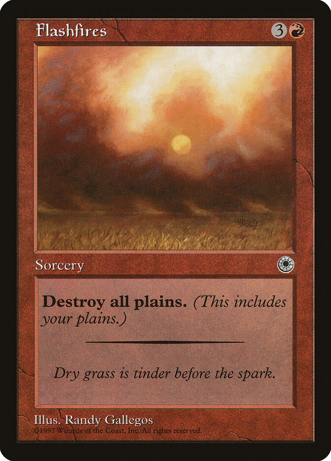 Flashfires card front