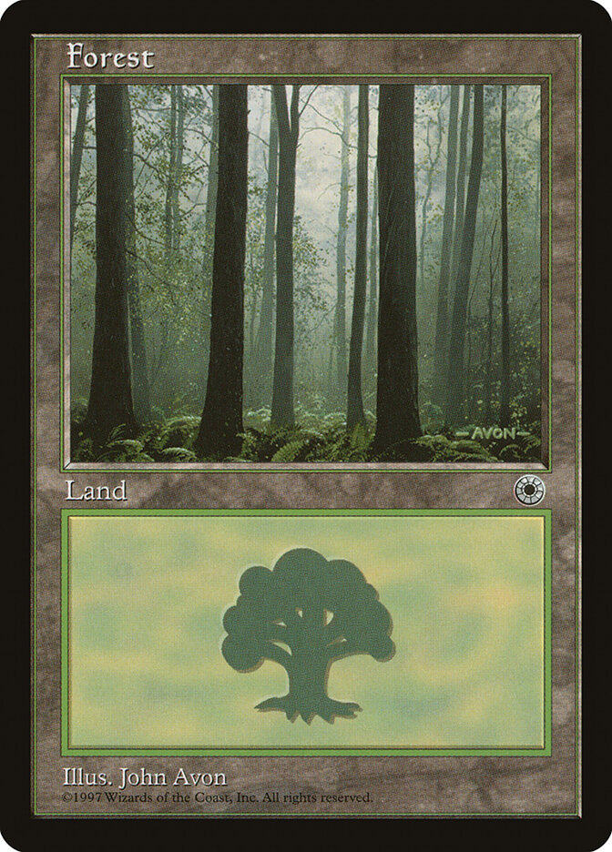 Forest card front