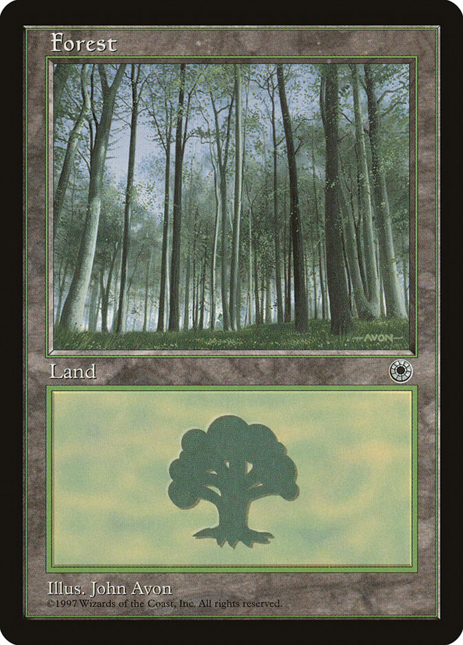Forest card front