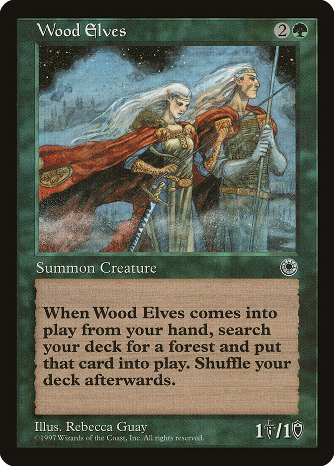 Wood Elves card front