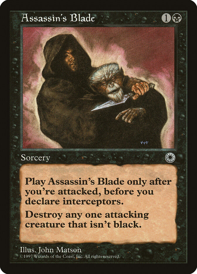 Assassin's Blade card front
