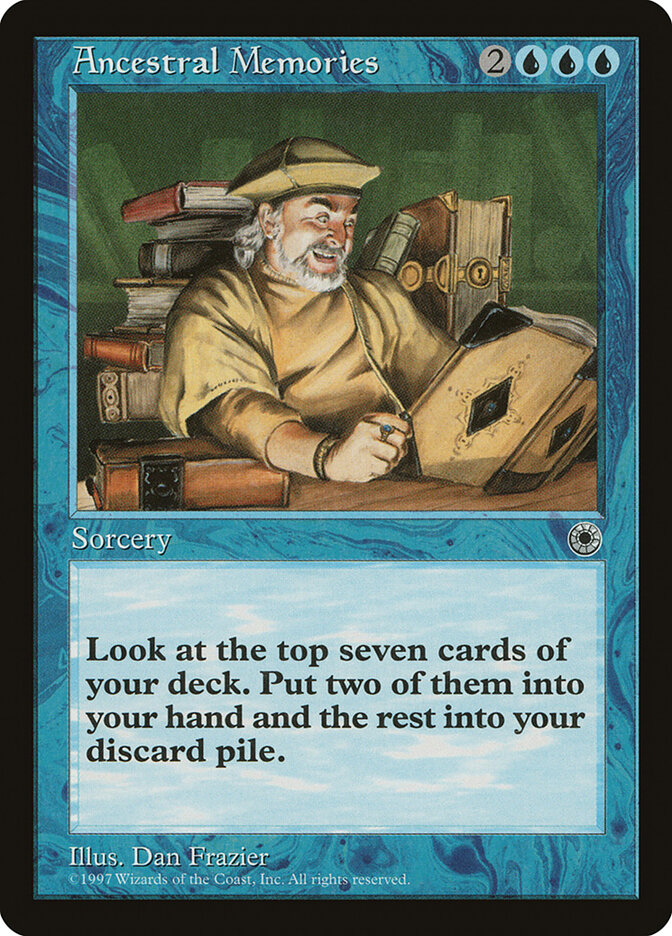 Ancestral Memories card front