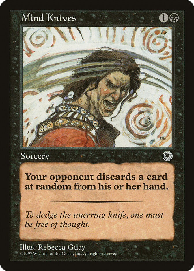 Mind Knives card front