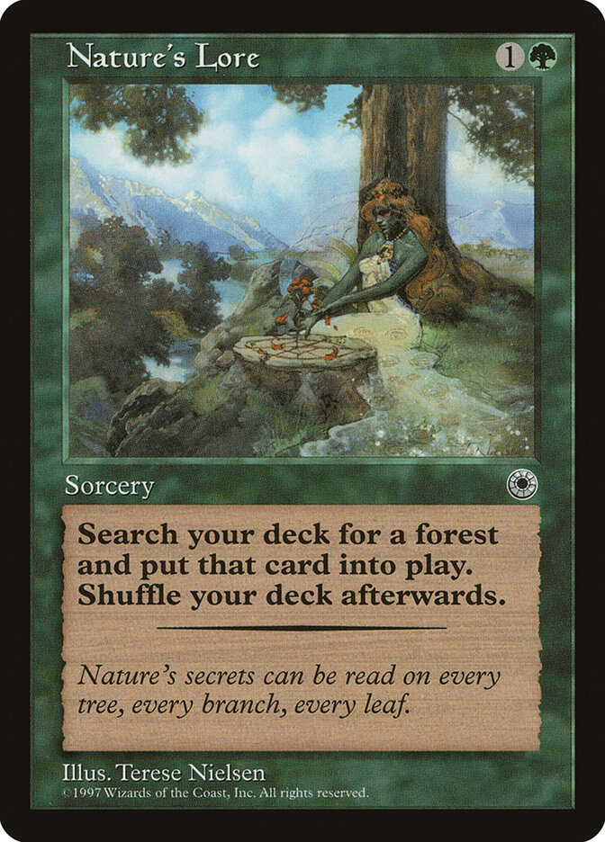 Nature's Lore card front