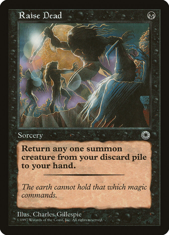 Raise Dead card front
