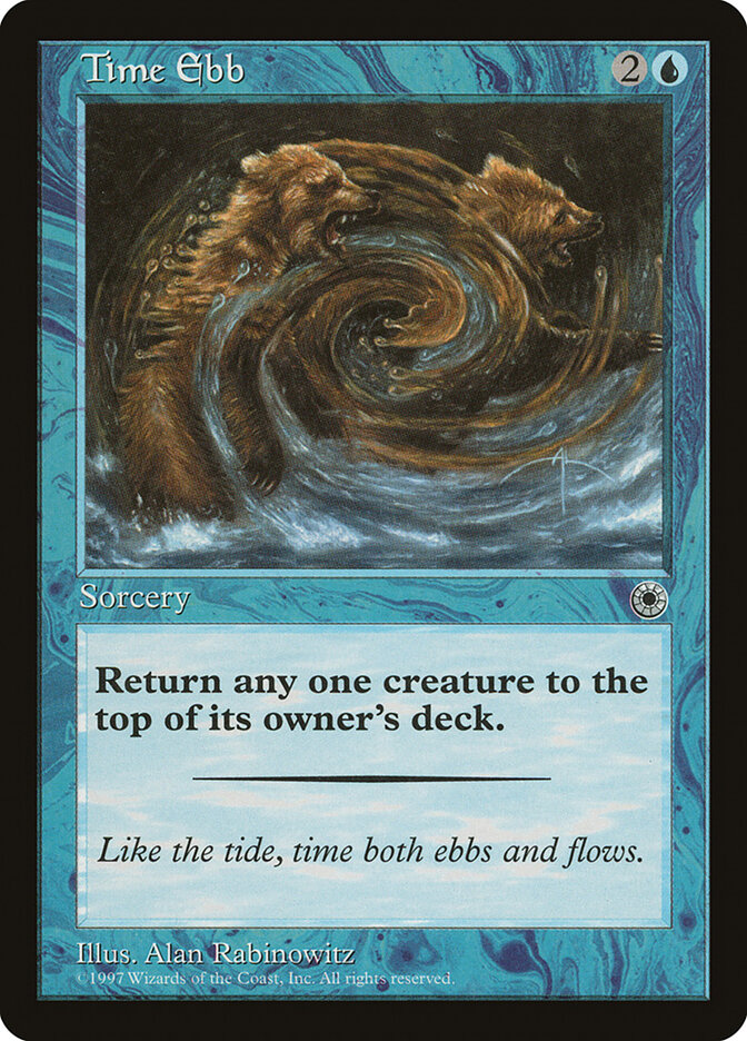 Time Ebb card front