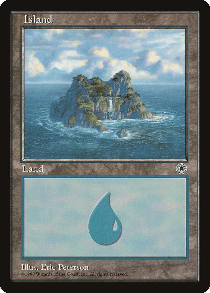 Island card front