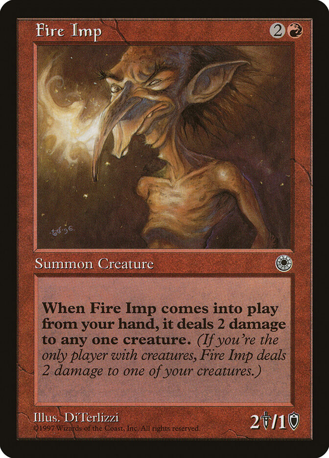 Fire Imp card front