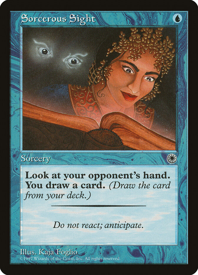 Sorcerous Sight card front