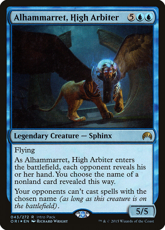 Alhammarret, High Arbiter card front