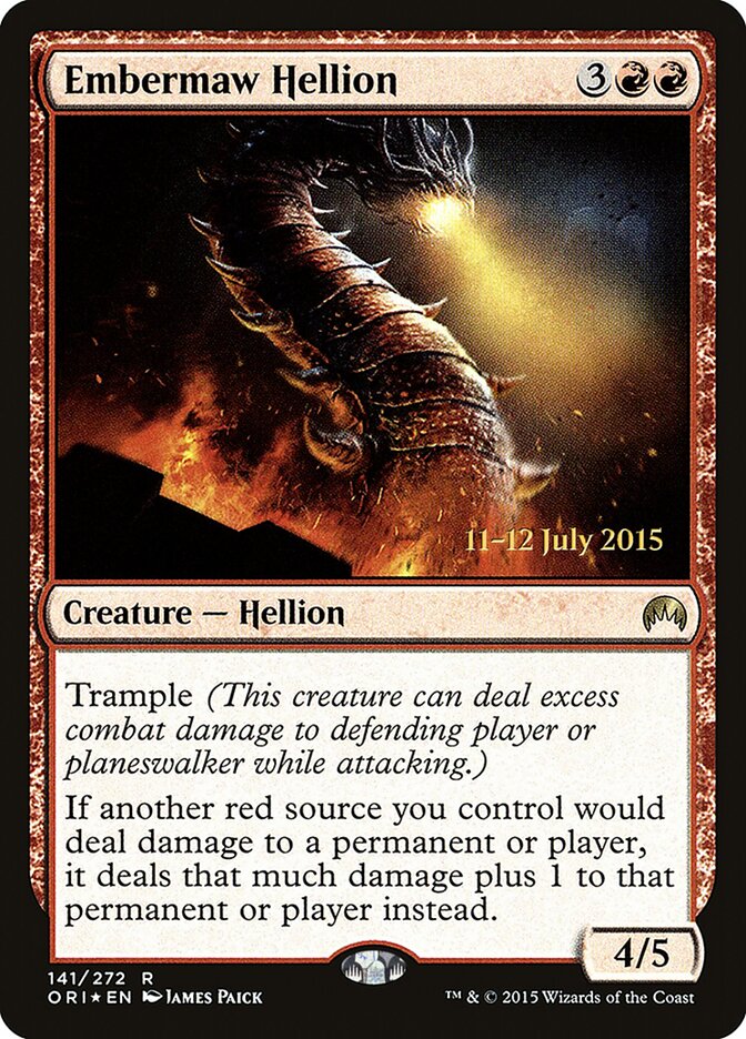 Embermaw Hellion card front