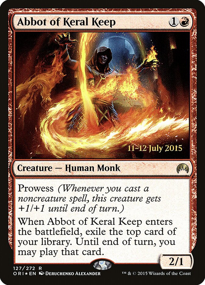 Abbot of Keral Keep card front