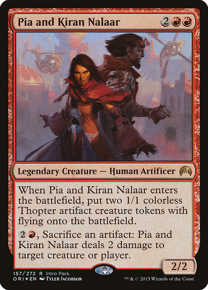 Pia and Kiran Nalaar card front