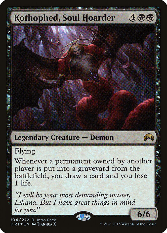 Kothophed, Soul Hoarder card front