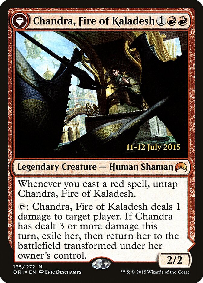 Chandra, Fire of Kaladesh card front