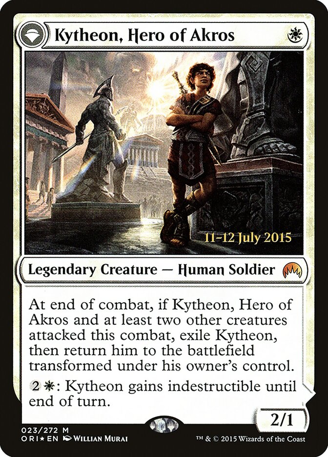 Kytheon, Hero of Akros card front