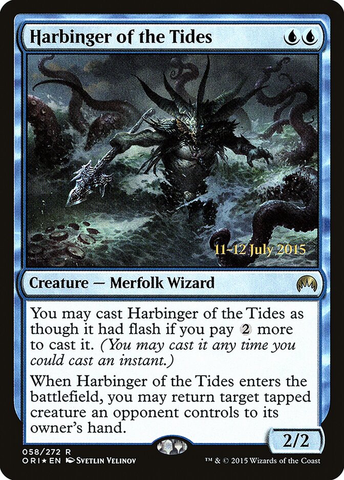 Harbinger of the Tides card front