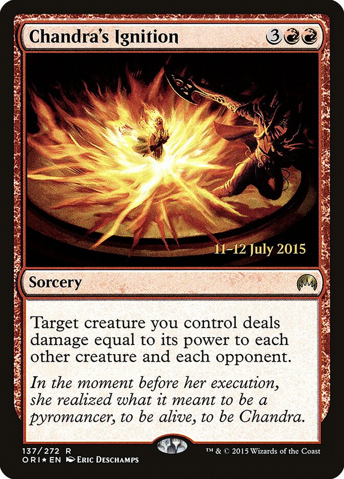 Chandra's Ignition card front