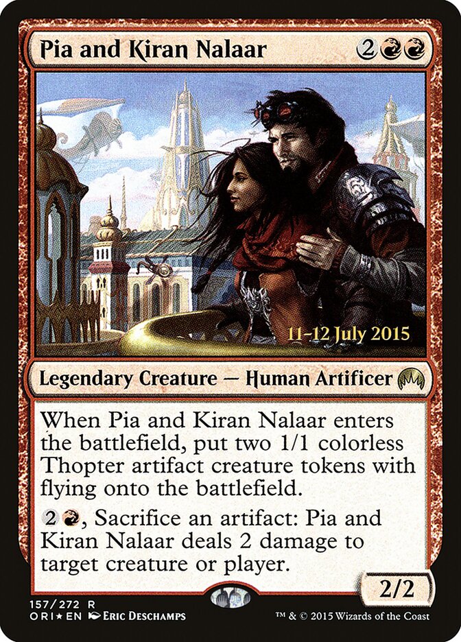 Pia and Kiran Nalaar card front