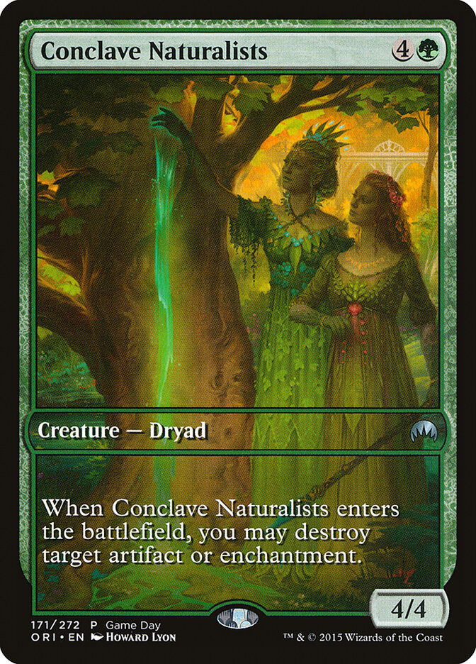 Conclave Naturalists card front