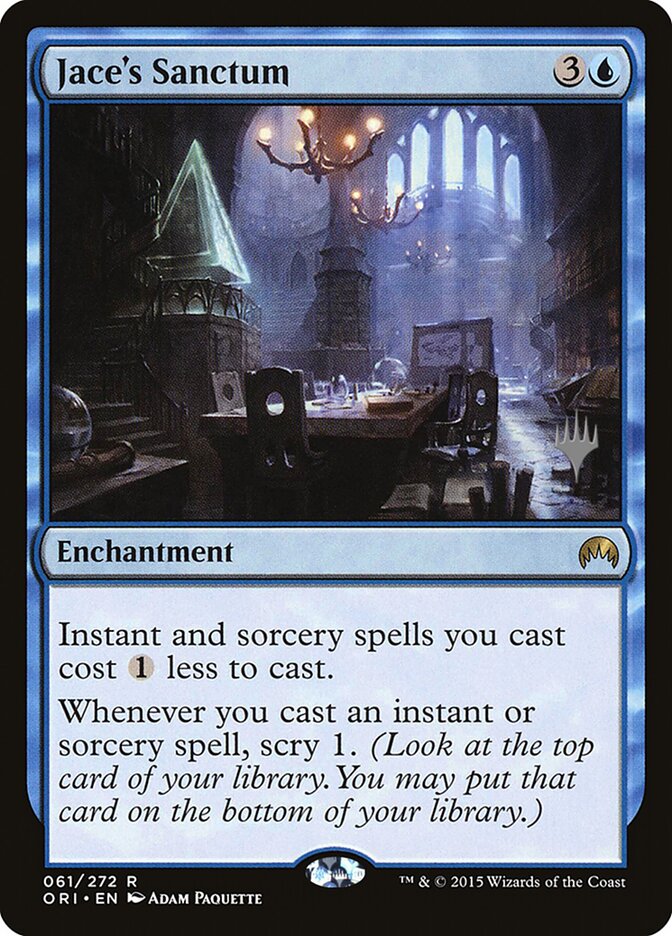 Jace's Sanctum card front