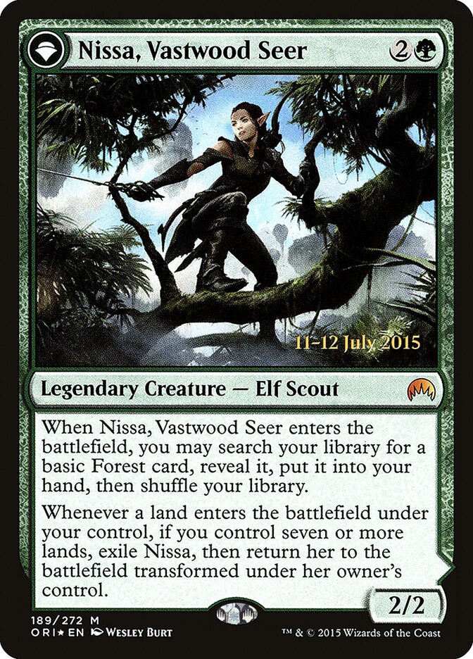Nissa, Vastwood Seer card front