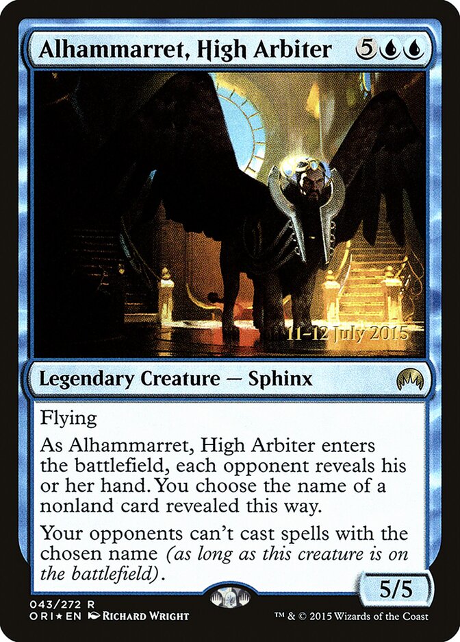 Alhammarret, High Arbiter card front