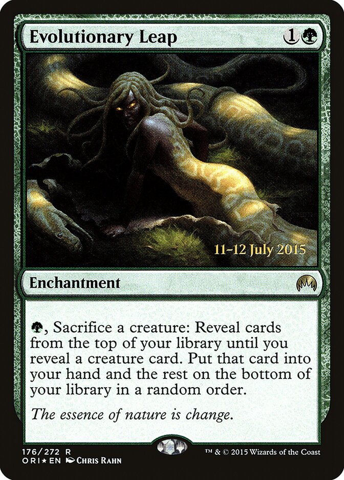 Evolutionary Leap card front