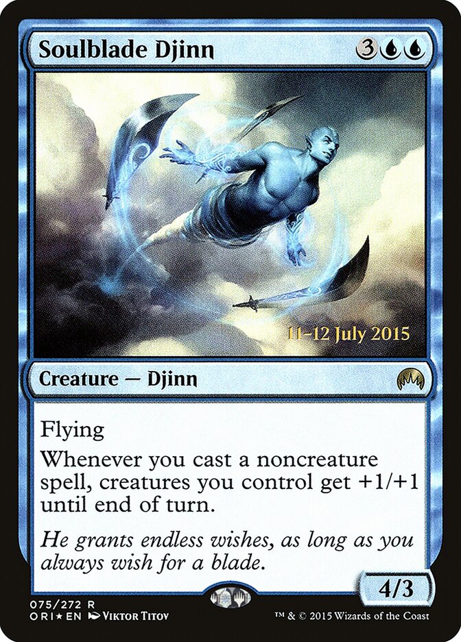 Soulblade Djinn card front