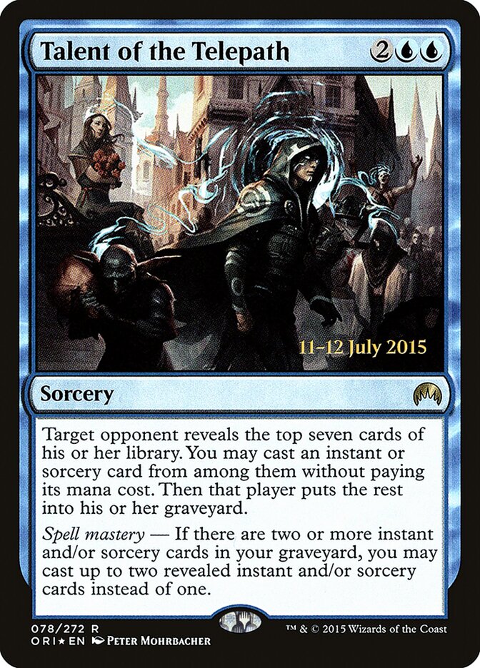 Talent of the Telepath card front