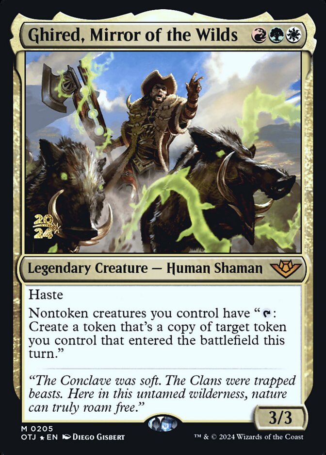 Ghired, Mirror of the Wilds card front