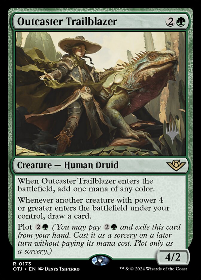 Outcaster Trailblazer card front