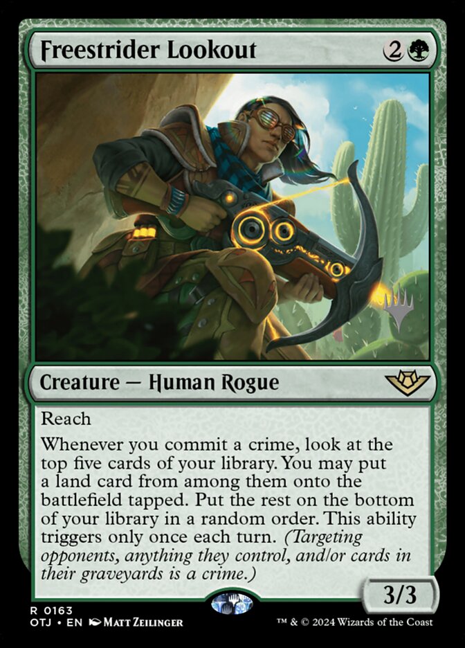 Freestrider Lookout card front