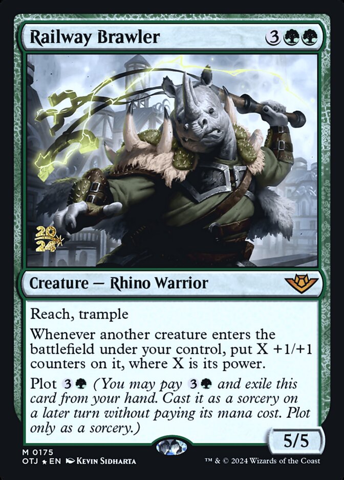 Railway Brawler card front