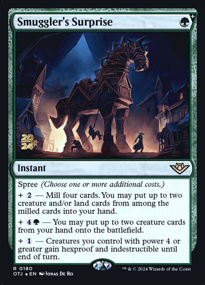 Smuggler's Surprise card front