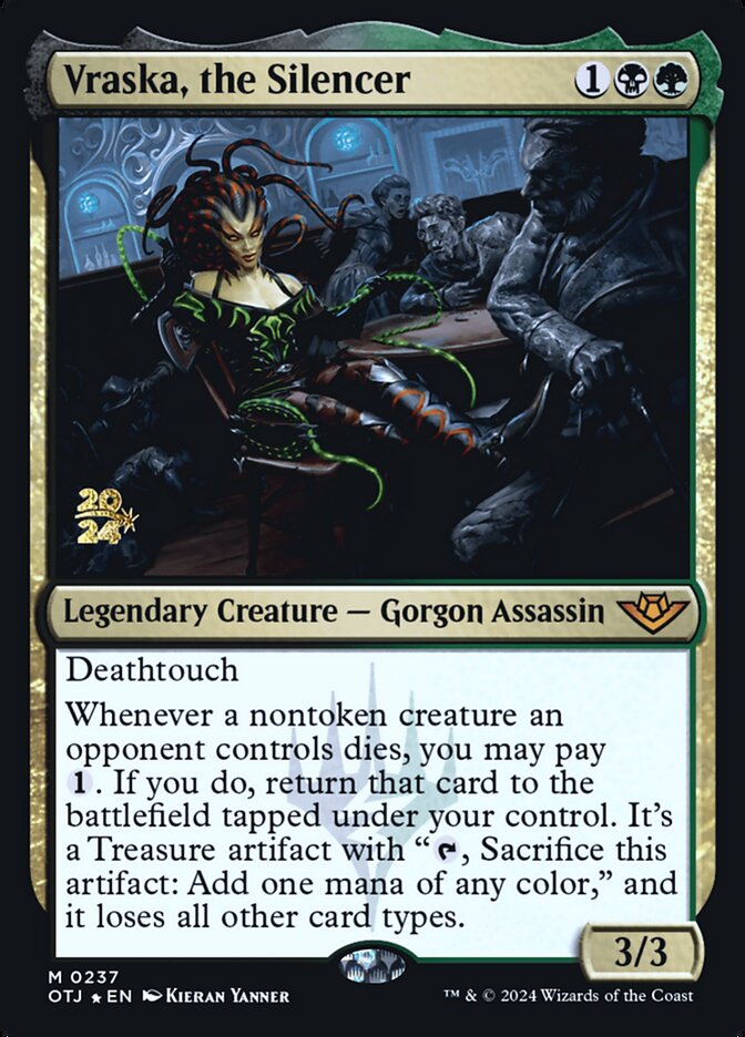 Vraska, the Silencer card front